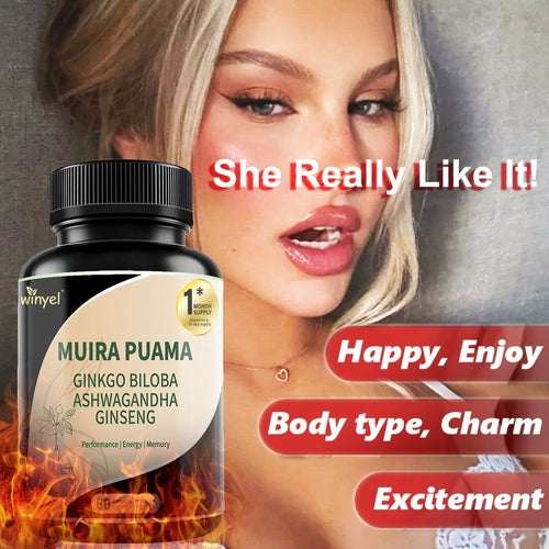 Muira Puama, Ginseng, Ashwagandha, Ginkgo & Tribulus Complex